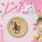 Assiettes En Carton Joyeux Okapi ! (Fête)