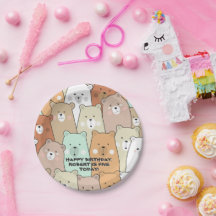 Joyeux Ours de fête d'anniversaire