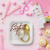 Assiettes En Carton Joyeux Pâques (Fête)