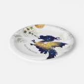 Assiettes En Carton Joyeux Pastel Dragon Anniversaire (Angle)