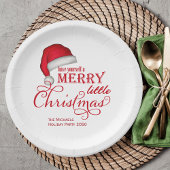 Assiettes En Carton Joyeux petit Noël