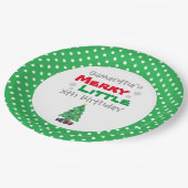 Assiettes En Carton Joyeux Petit Plaque Papier d'Anniversaire (Angle)