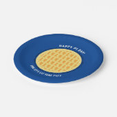 Assiettes En Carton Joyeux Pi Day avec plus de 100 chiffres Lattice Ap (Angle)