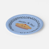 Assiettes En Carton Joyeux Pi Day Pie (Angle)