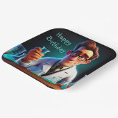 Assiettes En Carton Joyeux scientifique anniversaire (Angulaire)