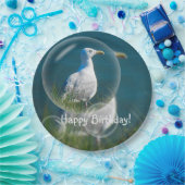 Assiettes En Carton Joyeux Seagull d'été d'anniversaire (Fête)