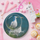 Assiettes En Carton Joyeux Seagull d'été d'anniversaire (Fête)