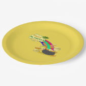 Assiettes En Carton Joyeux St. Patrick's Day Pot of Gold (Angle)