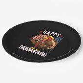 Assiettes En Carton Joyeux Trumpsgiving drôle Thanksgiving Turquie Tru (Angle)