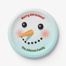 Joyeux visage de Snowman
