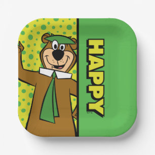 Assiettes En Carton Joyeux Yogi Bear