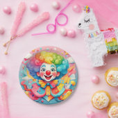 ASSIETTES EN CARTON " JOYFUL JESTER " (Fête)