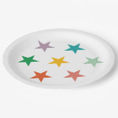 ASSIETTES EN CARTON JOYRY LOVE JOY | NOËL COLORÉ (Angle)