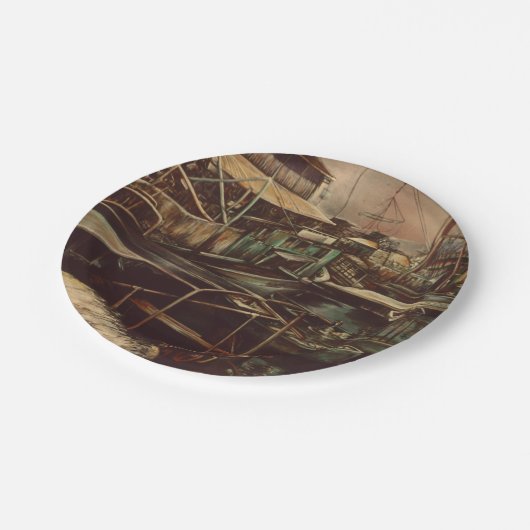 Assiettes En Carton Joys de Jaffe (Angle)