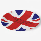 Assiettes En Carton Jubilé de platine. (Angle)