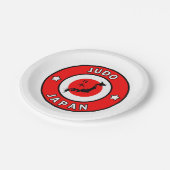 Assiettes En Carton Judo (Angle)