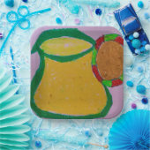 Assiettes En Carton Juicer Plate (Fête)