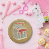 Assiettes En Carton Juke-box (Fête)