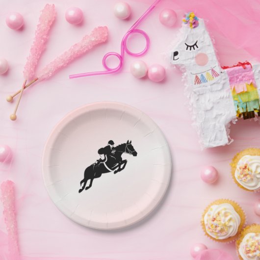 Assiettes En Carton Jumper équestre (Fête)