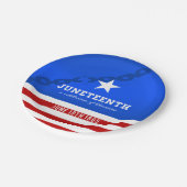 Assiettes En Carton Juneteenth une célébration de la libération (Angle)