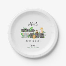 Jungle Wild One Animal Birthday
