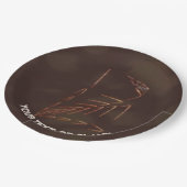 Assiettes En Carton Jurassic fossile (Angle)