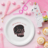 Assiettes En Carton Jusqu'À Ce Que La Mort Nous Part - Glitch Crâne Av (Fête)