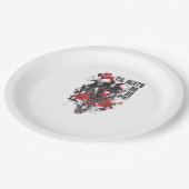 Assiettes En Carton Jusqu'à ce que la mort nous sépare – Art de squele (Angle)