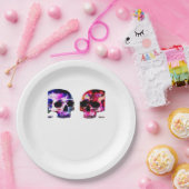 Assiettes En Carton Jusqu'à ce que la mort nous sépare ensemble (Fête)