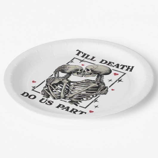 Assiettes En Carton Jusqu'à la mort faisons-nous partie classique - Sl (Angle)