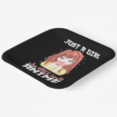 Assiettes En Carton Juste Une Fille Qui Aime Vraiment Anime (Angulaire)