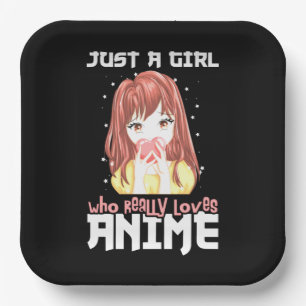Assiettes En Carton Juste Une Fille Qui Aime Vraiment Anime