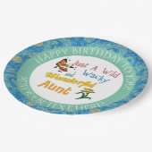 Assiettes En Carton Juste Une Merveilleuse Tante Sauvage (Angle)