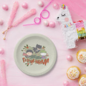 Assiettes En Carton Justice League Chibi Holiday Cookie Chase (Fête)