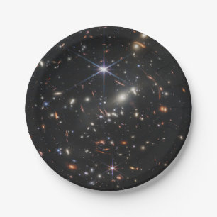 Assiettes En Carton JWST James Webb Télescope Spatial Premières images