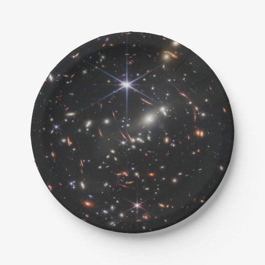Assiettes En Carton JWST James Webb Télescope Spatial Premières images (Devant)