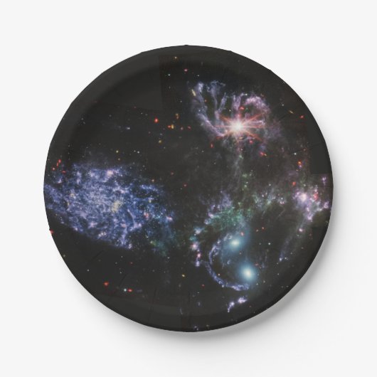 Assiettes En Carton JWST James Webb Télescope spatial Quintet de Steph (Devant)