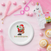 Assiettes En Carton Kala Christougenna Grec Noël Père Noël (Fête)