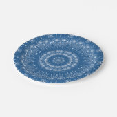 Assiettes En Carton Kaleidoscopic mosaic abstract circle ornamental na (Angle)