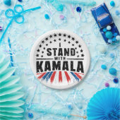 Assiettes En Carton Kamala Harris (Fête)