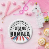 Assiettes En Carton Kamala Harris (Fête)