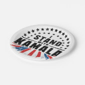 Assiettes En Carton Kamala Harris (Angle)