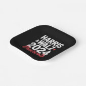 Assiettes En Carton Kamala Walz Évidemment 2024 Harris Waltz 2024 (Angulaire)