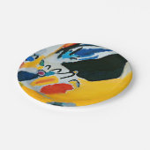 Assiettes En Carton Kandinski Impression III Concert Peinture Abstrait (Angle)