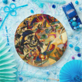 Assiettes En Carton Kandinsky - Composition VII (Fête)