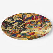 Assiettes En Carton Kandinsky - Composition VII (Angle)
