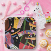 Assiettes En Carton Kandinsky - Composition X (Fête)