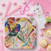 Assiettes En Carton Kandinsky - Improvisation 35, (Fête)