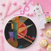 Assiettes En Carton Kandinsky - Interprétation Abstraite (Fête)