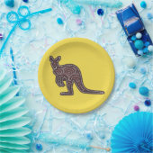 Assiettes En Carton Kangaroo (Fête)
